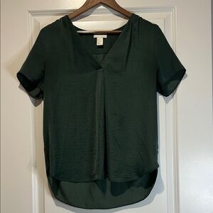 H&M Deep Green Women's Blouse